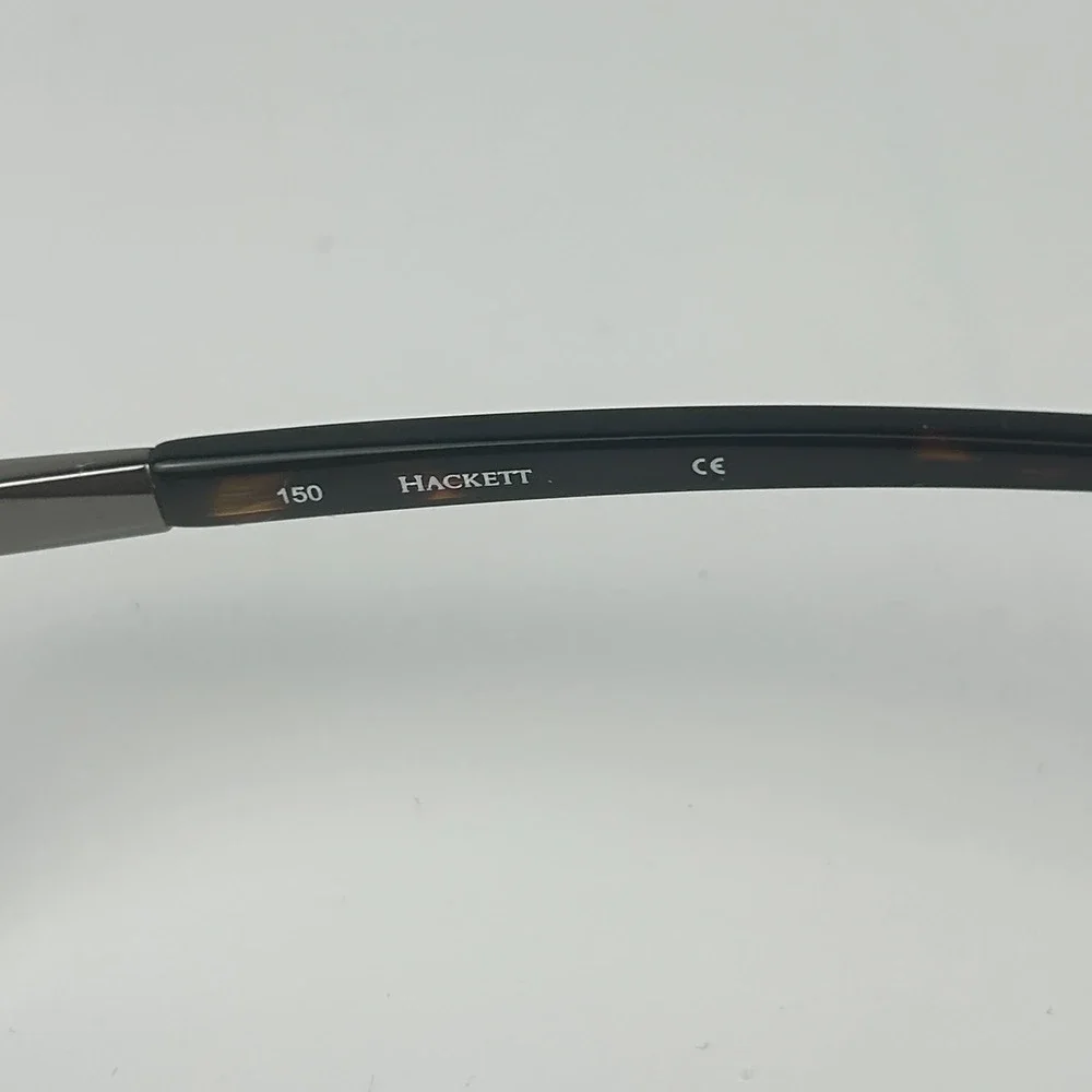 Hackett HEK 1090 Men's Eyeglasses Frame Black Tortoise Shell Cat Eye 58-19-150 m